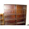 Image 1 : Wood Double Adjustable Shelving