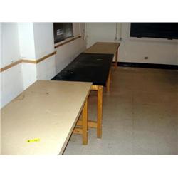 Wood Table with Formica Top