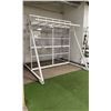 Image 1 : THE HUMAN TRAINER PORTABLE SUSPENSION GYM RACK WITH FLEX GLASS DIVIDER FOR MMA/BOXING TRAINING
