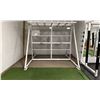 Image 2 : THE HUMAN TRAINER PORTABLE SUSPENSION GYM RACK WITH FLEX GLASS DIVIDER FOR MMA/BOXING TRAINING
