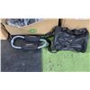 Image 2 : LOT OF RIPCORDS RESISTANCE BANDS AND BAGS, BODY ROX HOME GYM RACKS AND BOX OF ASSORTED RESISTANCE