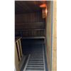 Image 2 : *ENTIRE SAUNA; WALLS, BENCHES, HEATER AND DOOR, *WILL REQUIRE DISASSEMBLY, POWER WILL BE