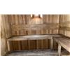 Image 3 : *ENTIRE SAUNA; WALLS, BENCHES, HEATER AND DOOR, *WILL REQUIRE DISASSEMBLY, POWER WILL BE