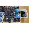 Image 3 : 6 BINS OF RIPCORD RESISTANCE BANDS AND LEGCORDS AND ONE BIN OF STRETCH BUDDY STRAPS