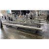 Image 1 : ALUMINUM PORTABLE BLEACHERS 15'