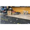 Image 1 : 4 EXERCISE BALLS, ASSORTED BASKETBALLS, LONGBOARD, VOLLEYBALL NET, PAPER TOWEL DISPENSERS AND MORE