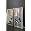 Image 1 : 2 FRAMED FULL LENGTH MIRRORS