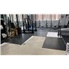 Image 2 : *L/D* PILE OF RUBBER FLOORING AND ALL REMAINING RUBBER FLOORING IN ROOM