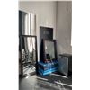 Image 1 : 2 FRAMED MIRRORS, MAGIC CHEF BAR FRIDGE AND MATS