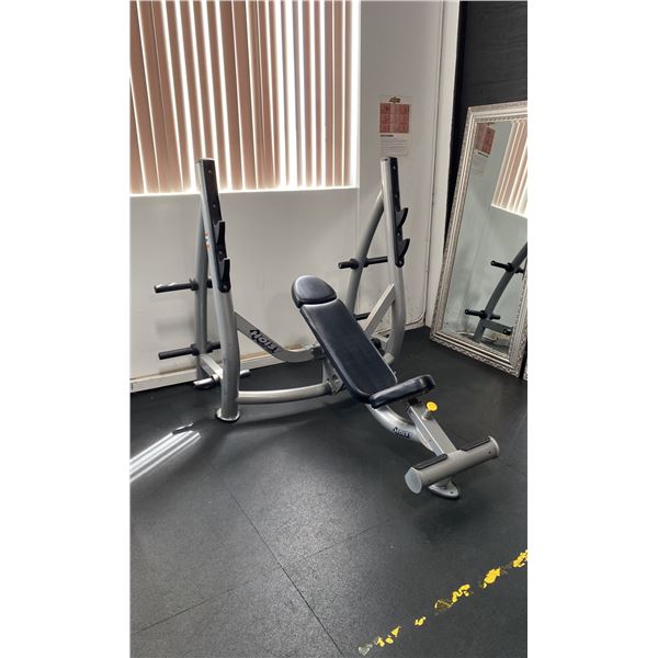 HOIST COMMERCIAL INCLINE BENCH RACK - Able Auctions