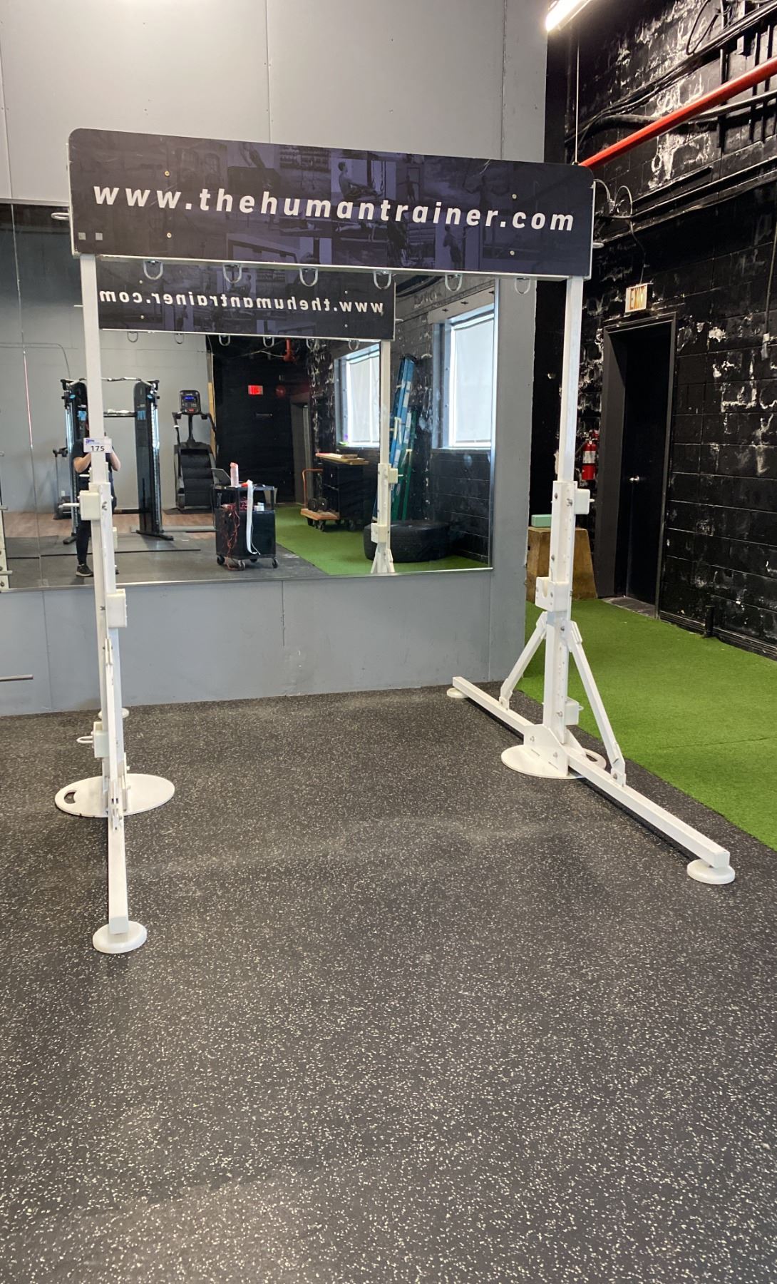 Human On Rack THE HUMAN TRAINER PORTABLE SUSPENSION GYM RACK - Able Auctions