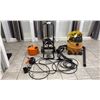 Image 1 : RIGID SHOP VAC AND VEVOR DRAIN CLEANER