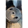 Image 2 : STACK OF 9 EASY GRIP 45LBS PLATES