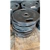 Image 2 : STACK OF 9 EASY GRIP 45LBS PLATES