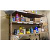 Image 3 : ENTIRE CONTENTS OF LAUNDRY ROOM; INGLIS WASHER, ADMIRAL DRYER & WOODEN SHELVING WITH CONTENTS