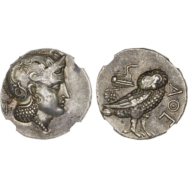 BACTRIA: Anonymous, ca. 305-294 BC, AR didrachm (8.11g), NGC Choice XF