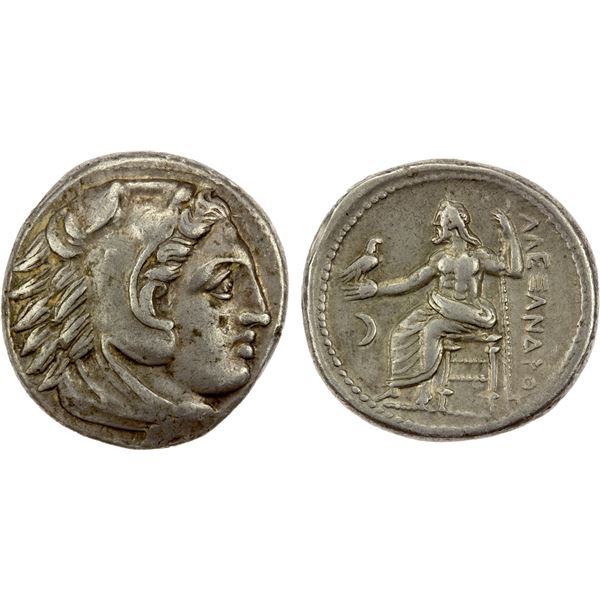 MACEDONIAN KINGDOM: Alexander III 'the Great', 336-323 BC, AR tetradrachm (17.14g), Amphipolis, bold