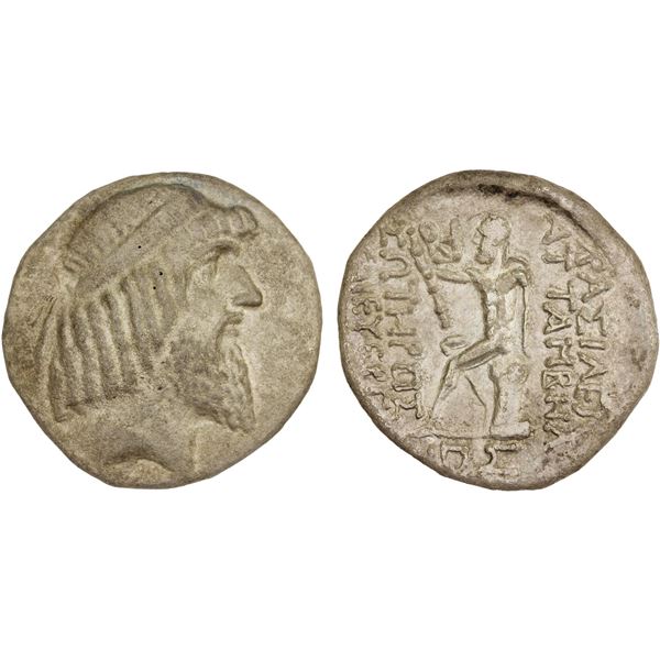 CHARACENE: Attambelos I, 44-40 BC, AR tetradrachm (11.77g), year 278 (35/34 BC), XF