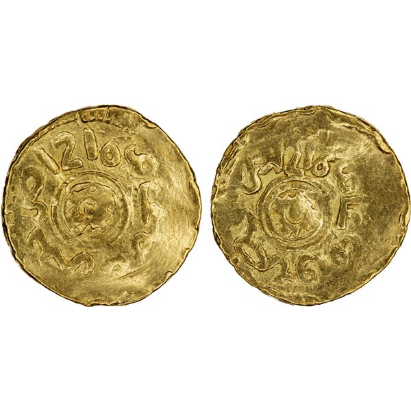 ALAWI SHARIF: Sulayman, 1793-1822, AV bunduqi (3.31g), Fèz, AH1216, VF