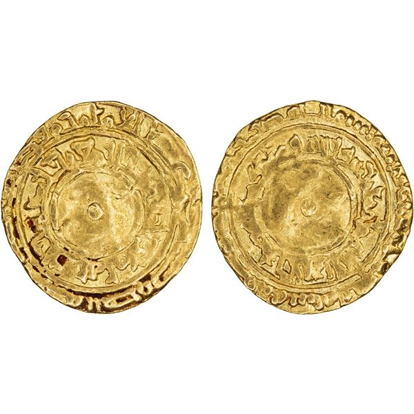 FATIMID: al-Mu'izz, 953-975, AV 1/4 dinar (1.05g), Siqilliya (Sicily), AH352, F-VF