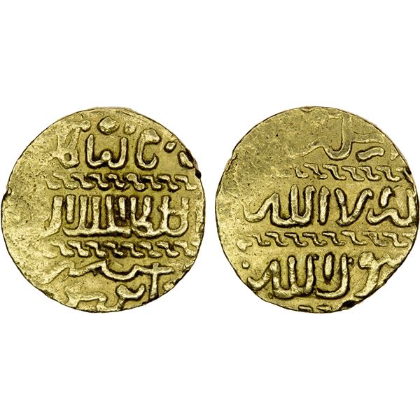 BURJI MAMLUK: Yusuf, 1438, AV ashrafi (3.43g), al-Qahira, ND/DM, VF-XF