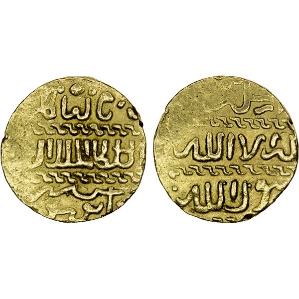 BURJI MAMLUK: Yusuf, 1438, AV ashrafi (3.43g), al-Qahira, ND/DM, VF-XF