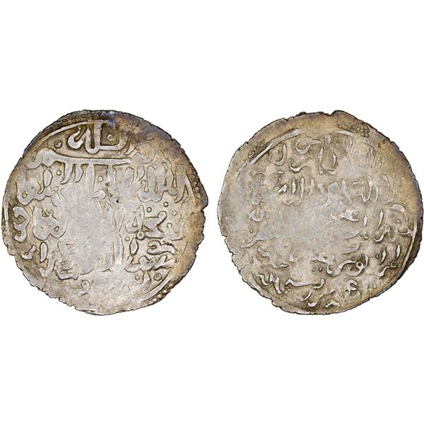 AYYUBID OF YEMEN: al-'Adil Abu Bakr, 1229-1233, AR dirham (2.10g), Bukur, AH628, VF