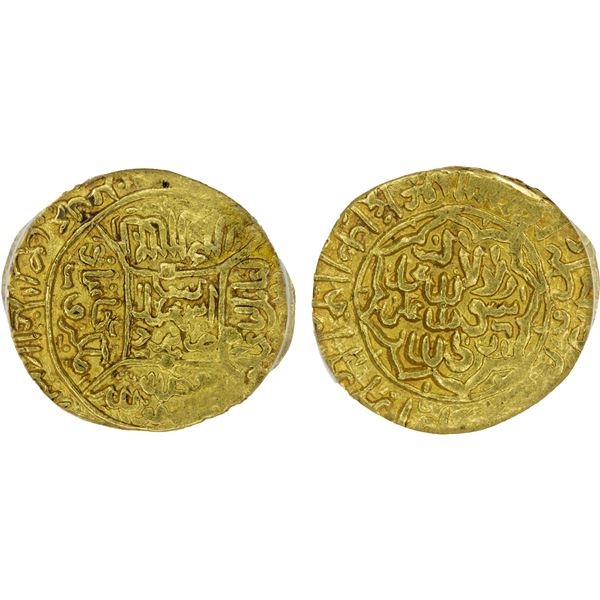SAFAVID: Isma'il I, 1501-1524, AV ashrafi, Mardin, ND, ANACS AU53