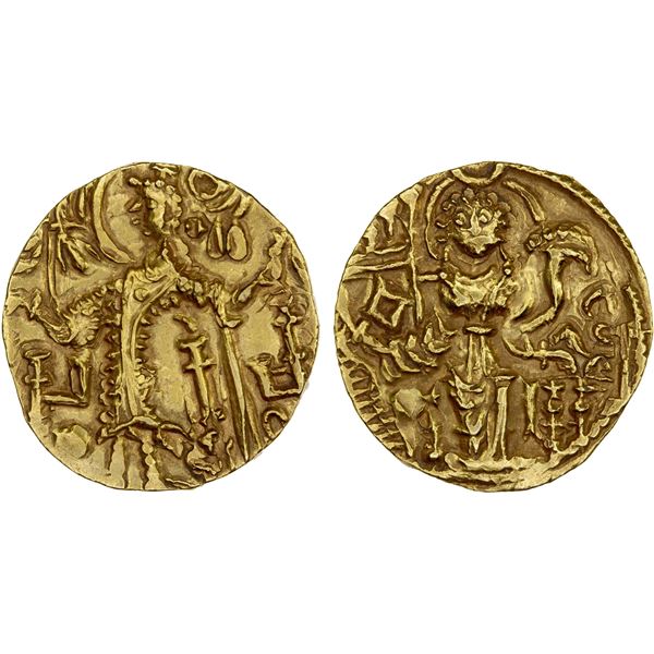 KIDARITE: Kidara, 4th/5th century, AV dinar (7.79g), VF-XF