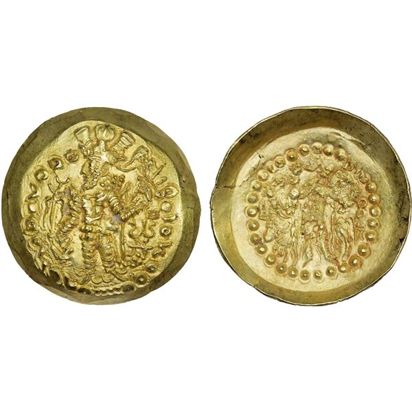 KIDARITE: Kidara, ca. 425-457, AV dinar (7.73g), AU-UNC