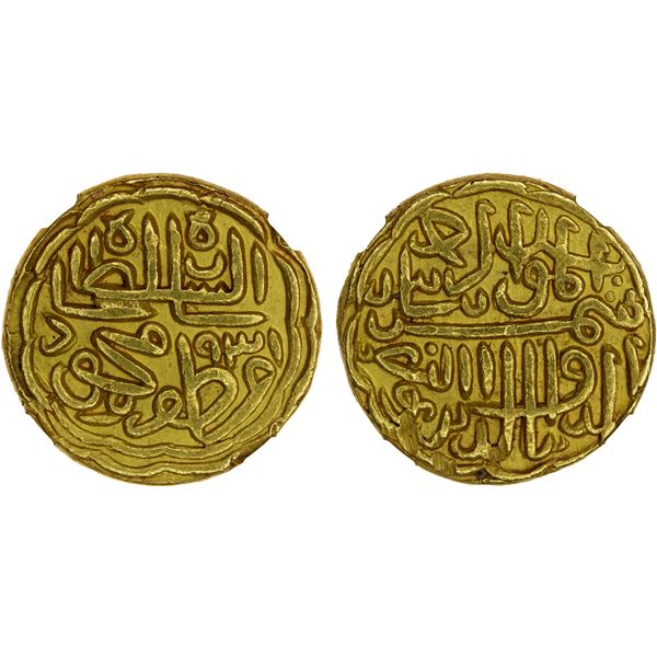 GUJARAT: Muzaffar II, 1511-1525, AV tanka, AH931, NGC AU details