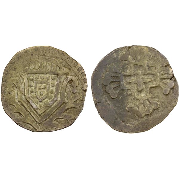 DAMAO: Pedro II, 1683-1706, AR xerafim (11.69g), ND, VF-XF