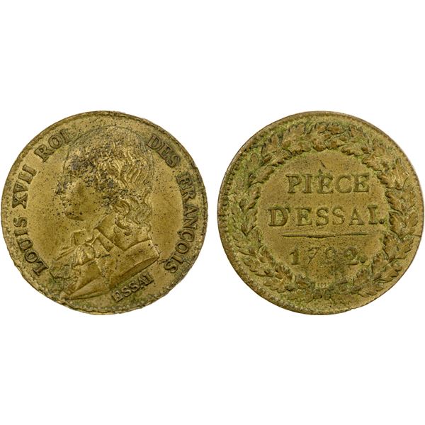 FRANCE: 12 deniers (9.49g), 1792, AU