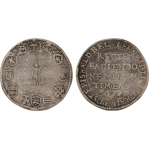 BRUNSWICK-WOLFENBÜTTEL: Heinrich Julius, 1589-1613, AR thaler, 1597, F-VF
