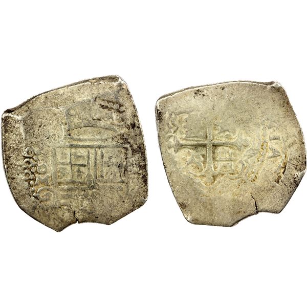 MEXICO: Felipe IV, 1621-1665, AR 8 reales (27.24g), 1666-Mo, VF