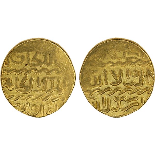 BURJI MAMLUK: Qansuh I, 1498-1500, AV ashrafi (3.29g), NM, ND, About VF