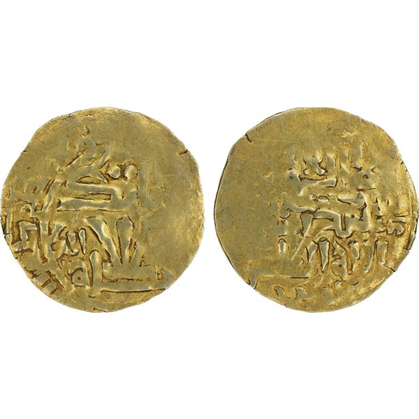 SALGHURID: Takla, 1175-1194, AV dinar (2.29g), NM, ND, VF