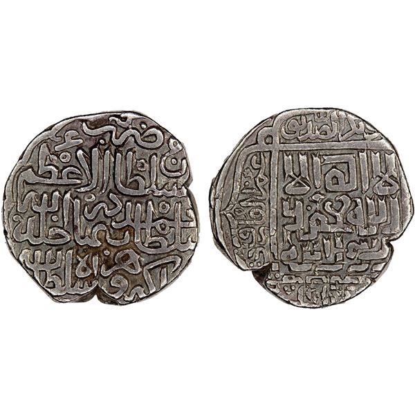 TIMURID: Sultan Muhammad, 1447-1451, AR tanka (5.08g), Herat, AH(853), strong VF