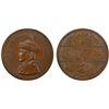 Image 1 : BHUTAN: Jigme Wangchuck, 1926-1952, AE pice, ND (1928), PCGS MS63 BN