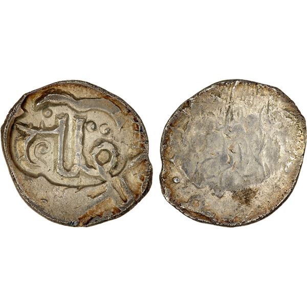 KOLOMNA: Dmitry Ivanovich Donskoy, 1375-1389, AR denga (0.92g), XF