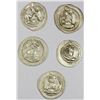 Image 1 : SASANIAN KINGDOM: Peroz, 457-484, LOT of 5 silver drachms