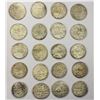 Image 1 : BARAKZAI: LOT of 20 silver rupees