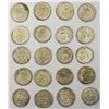 Image 2 : BARAKZAI: LOT of 20 silver rupees