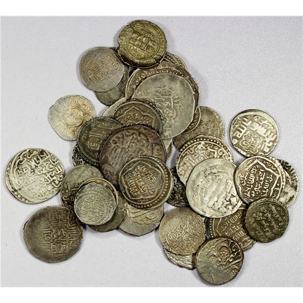 MEDIEVAL ISLAMIC: Various, LOT of 38 silver coins