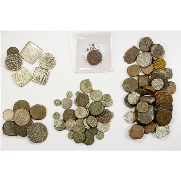 INDIA: LOT of 95 coins