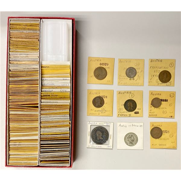 EUROPE: LOT of 214 coins