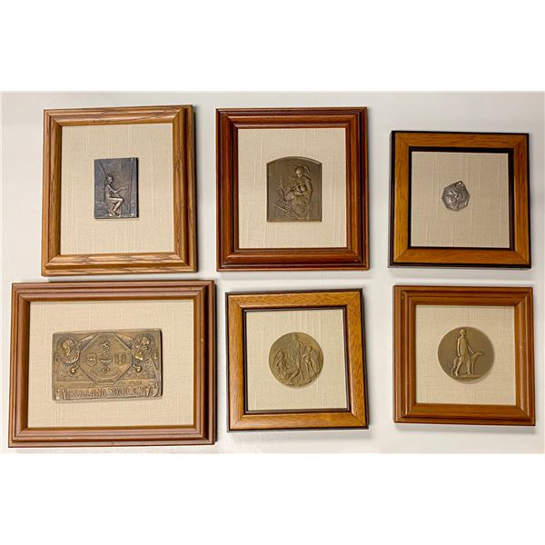 EUROPE: LOT of 6 medals