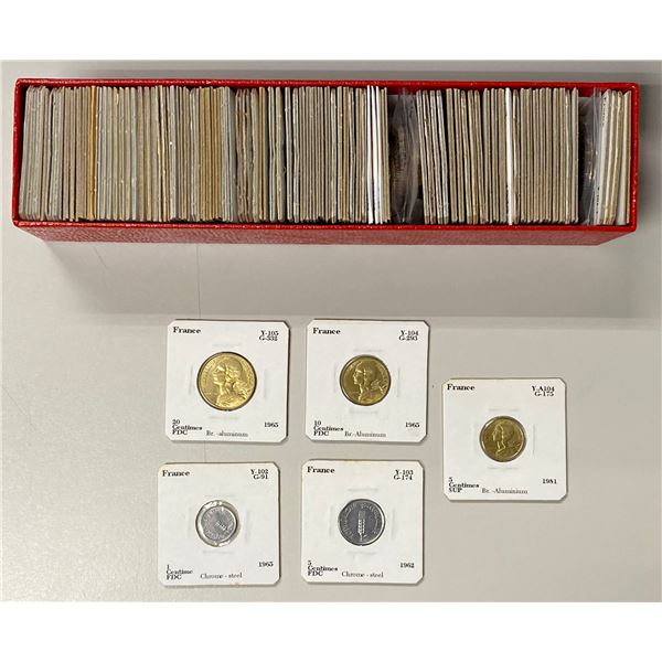 FRANCE: LOT of 96 coins