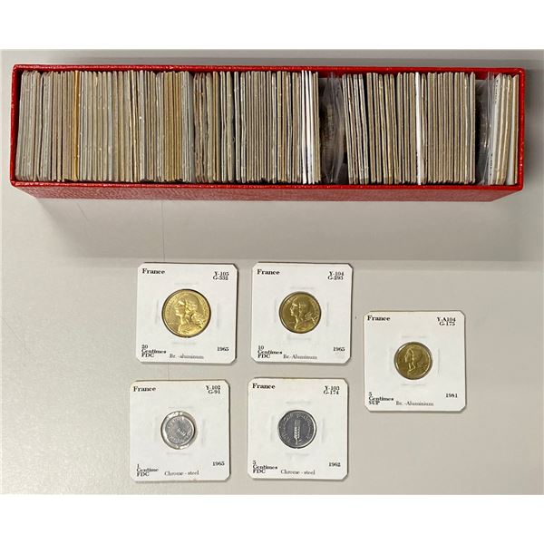 FRANCE: LOT of 96 coins