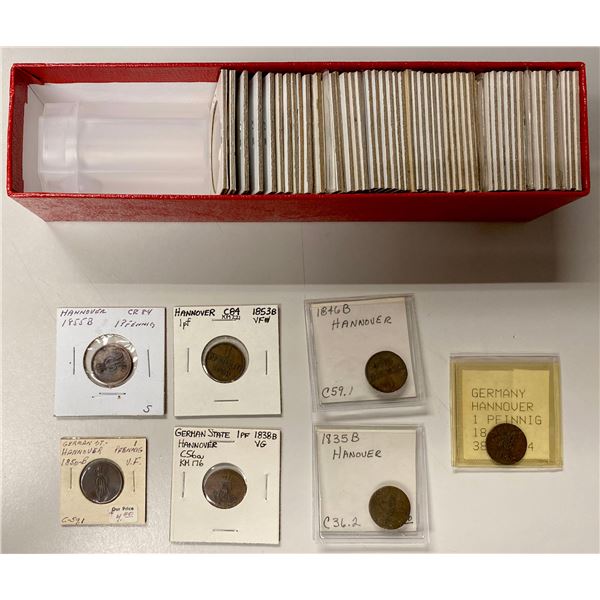 HANOVER: LOT of 62 coins